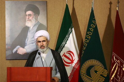 تصاویر/ نشست خبری همایش بین‌المللی یکصدمین سالگشت بازتأسیس حوزه علمیه قم