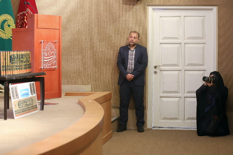تصاویر/ نشست خبری همایش بین‌المللی یکصدمین سالگشت بازتأسیس حوزه علمیه قم