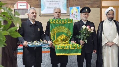 تصاویر/ پیچیدن عطر حرم رضوی در بیمارستان سوانح و سوختگی گناوه