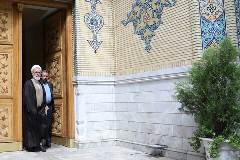 تصاویر/ حاشیه های نشست خبری همایش بین‌المللی یکصدمین سالگشت بازتأسیس حوزه علمیه قم