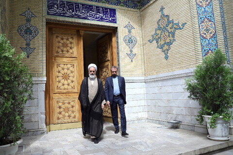 تصاویر/ حاشیه های نشست خبری همایش بین‌المللی یکصدمین سالگشت بازتأسیس حوزه علمیه قم