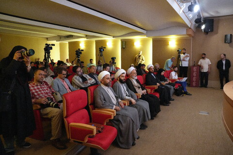 تصاویر/ نشست خبری همایش بین‌المللی یکصدمین سالگشت بازتأسیس حوزه علمیه قم2