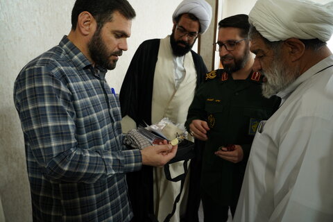 تصاویر/ دیدار جانشین سپاه علی بن ابی طالب(ع) قم با رئیس سازمان بسیج طلاب و روحانیون استان قم