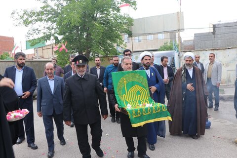 تصاویر/ حضور کاروان زیر سایه خورشید در شهرستان شوط