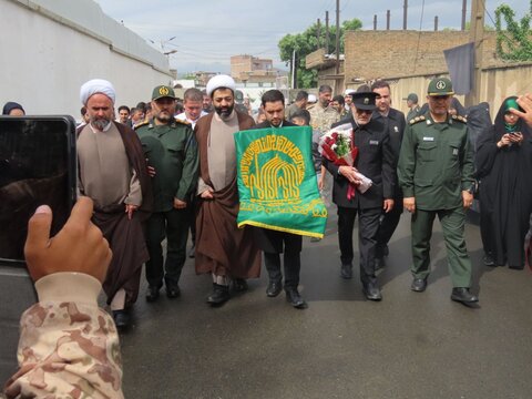 تصاویر/ حضور کاروان زیر سایه خورشید در شهرستان بوکان
