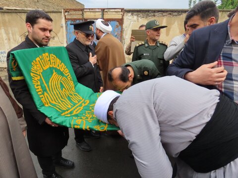 تصاویر/ حضور کاروان زیر سایه خورشید در شهرستان بوکان