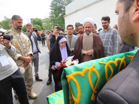 تصاویر/ حضور کاروان زیر سایه خورشید در شهرستان بوکان