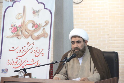 تصاویر / تجلیل از اساتید حوزه علمیه استان قزوین