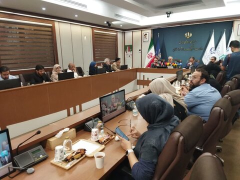 تصاویر/ نشست خبری محسن جوادی، معاون فرهنگی وزارت فرهنگ و ارشاد اسلامی در خصوص سی و ششمین نمایشگاه بین المللی