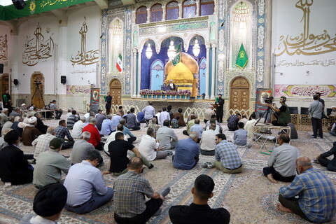 تصاویر/ مراسم یادبود جان‌باختگان حادثه بندر شهید رجایی،