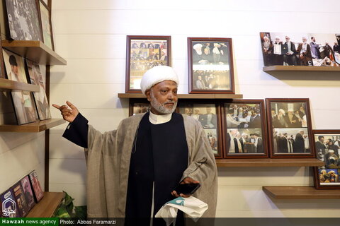 Photos/Visite d'un chercheur bangladeshi à l'agence de presse Hawzah