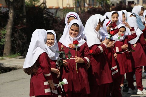 تصاویر/ حضور کاروان زیر سایه خورشید در شهرستان چایپاره