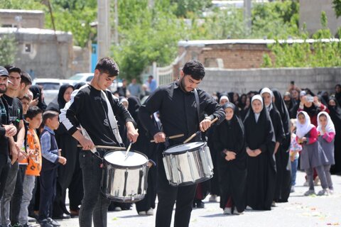 تصاویر/ حضور کاروان زیر سایه خورشید در شهرستان چایپاره