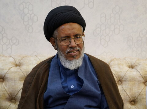 تصاویر/ نشست مهمانان بین‌المللی همایش صدمین سالگشت بازتأسیس حوزه علمیه قم با نماینده رهبر انقلاب در بنگلادش