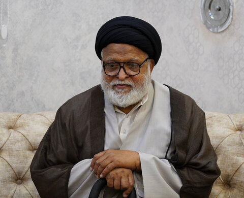 تصاویر/ نشست مهمانان بین‌المللی همایش صدمین سالگشت بازتأسیس حوزه علمیه قم با نماینده رهبر انقلاب در بنگلادش