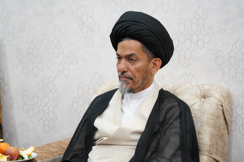 تصاویر/ نشست مهمانان بین‌المللی همایش صدمین سالگشت بازتأسیس حوزه علمیه قم با نماینده رهبر انقلاب در بنگلادش