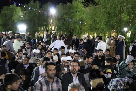 تصاویر/ جشن بزرگ خانوادگی شمس الشموس(خانوادگی) در حوزه علمیه بناب