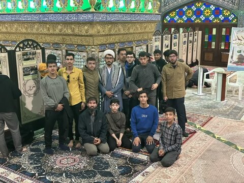 تصاویر/ بازدید طلاب نقده از موزه اردبیل و مامزاده ابراهیم شهرستان آستارا