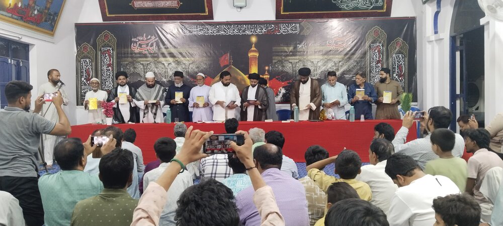 "अंदलीबान-ए-इल्म-ओ-अदब" पुस्तक का शानदार रस्मे इज्रा