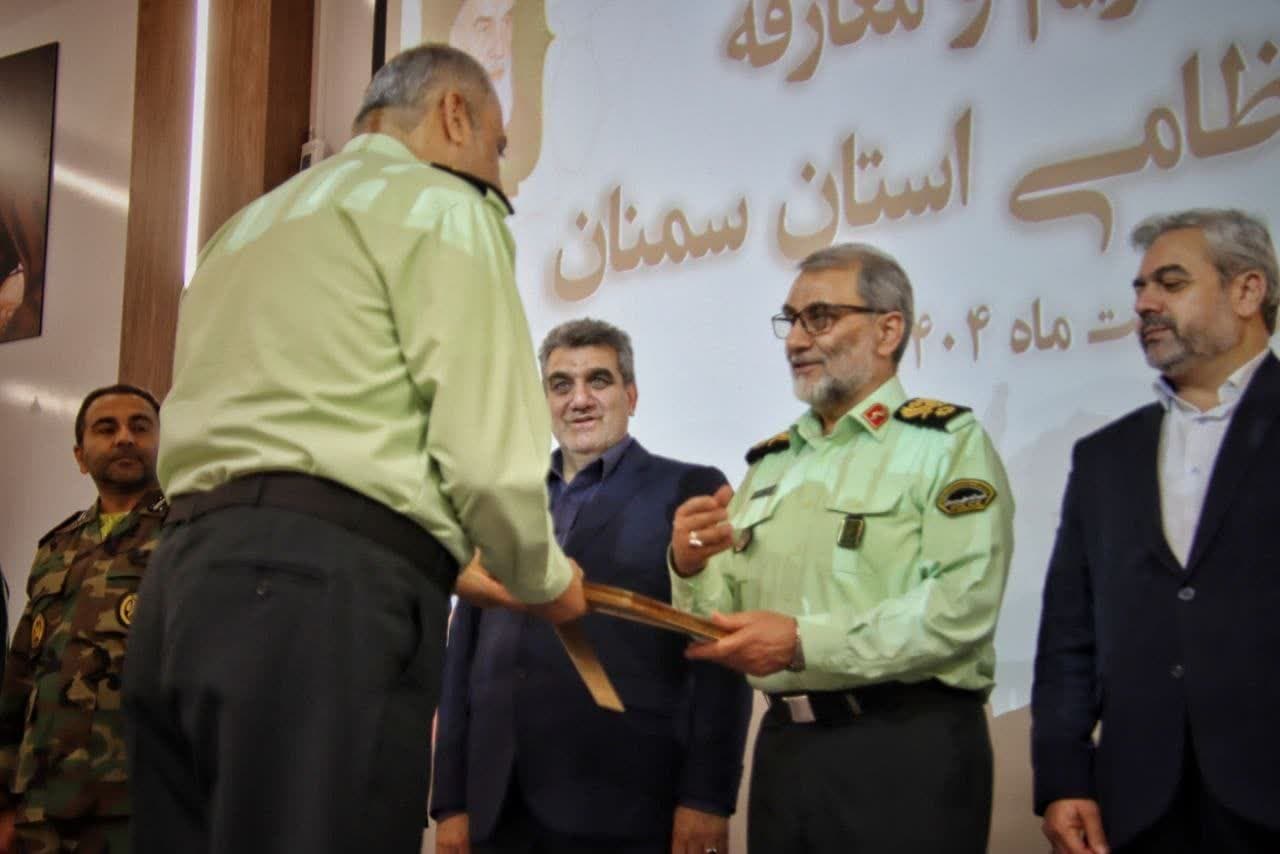 سردار حسینی فرمانده انتظامی استان سمنان شد