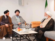 آیت اللہ شب زندہ دار کی ہندوستانی علمائے کرام سے ملاقات، اسلام کی بقا میں حوزات علمیہ کے کردار پر زور