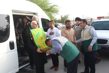 فیلم| استقبال از خدام رضوی در شُنبه و طسوج