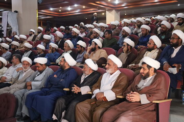 تصاویر/ اختتامیه ششمین و هفتمین دوره جشنواره استانی علامه حلی(ره)  در بندرعباس