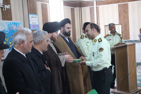 تصاویر/ کاروان زیر سایه خورشید در جمع سبزپوشان نیروی انتظامی