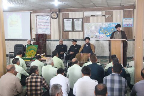 تصاویر/ کاروان زیر سایه خورشید در جمع سبزپوشان نیروی انتظامی