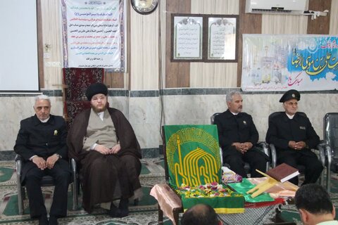 تصاویر/ کاروان زیر سایه خورشید در جمع سبزپوشان نیروی انتظامی