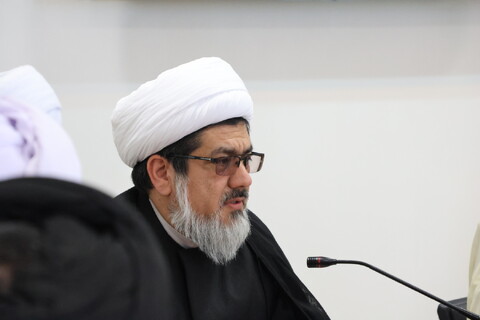 نشست صمیمی دادستان ویژه روحانیت شرق کشور با مدیران و مسئولان حوزه علمیه خراسان جنوبی