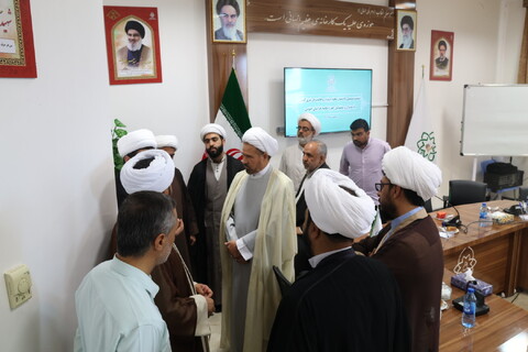 نشست صمیمی دادستان ویژه روحانیت شرق کشور با مدیران و مسئولان حوزه علمیه خراسان جنوبی