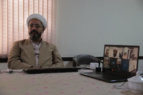 تصاویر / جلسه هماهنگی همایش یکصدمین سالگشت باز تأسیس حوزه علمیه قم