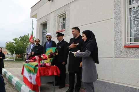 تصاویر/ جشن دهه کرامت در مدرسه  فاطمیه وزینبیه روستای جانانلو