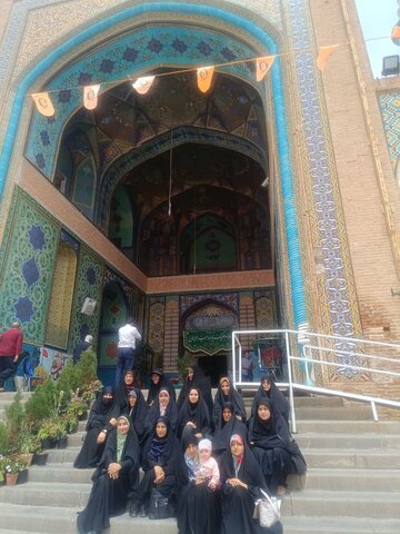 تصاویر/برگزاری اردوی زیارتی _سیاحتی مشهد اردهال ویژه طلاب آشتیان