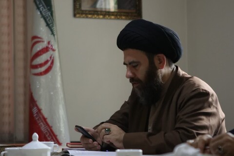 تصاویر / جلسه جمع‌بندی سرکشی از مدرسه علمیه سفیران هدایت علویون،