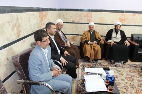 تصاویر/ جلسه قرارگاه پشتیبانی مساجد شهرستان بناب