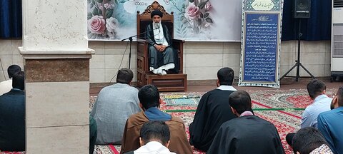 نصاویر/ درس اخلاق  نماینده ولی فقیه خوزستان در حوزه علمیه حضرت ولی‌عصر اهواز ویژه طلاب برگزار گردید