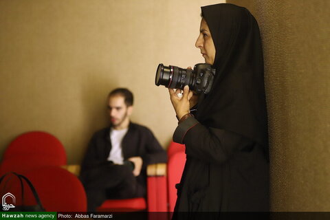 Photos/Point de presse pour la Conférence internationale sur le centenaire du séminaire de Qom