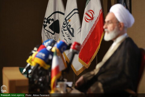 Photos/Point de presse pour la Conférence internationale sur le centenaire du séminaire de Qom