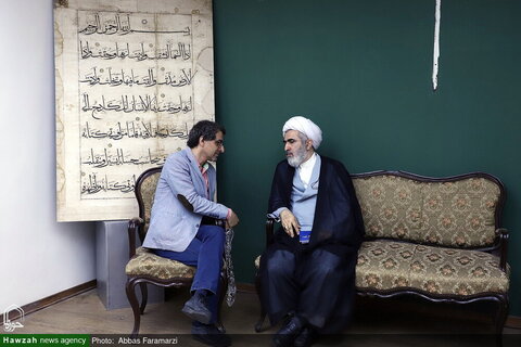 Photos/Point de presse pour la Conférence internationale sur le centenaire du séminaire de Qom