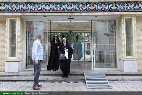 Photos/Point de presse pour la Conférence internationale sur le centenaire du séminaire de Qom