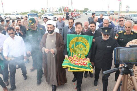 تصاویر/ حضور کاروان زیر سایه خورشید در شهرستان باروق