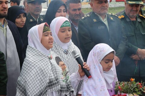 تصاویر/ حضور کاروان زیر سایه خورشید در شهرستان باروق