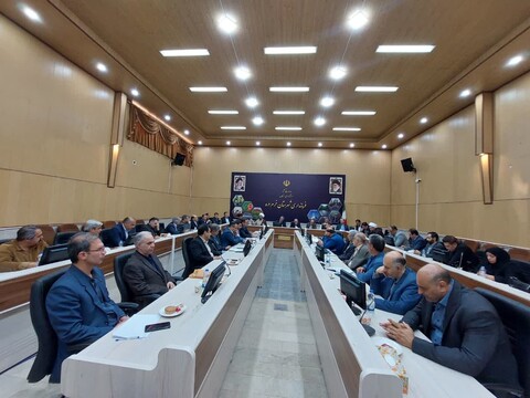 تصاویر/ اولین جلسه شورای اداری شهرستان خرمدره