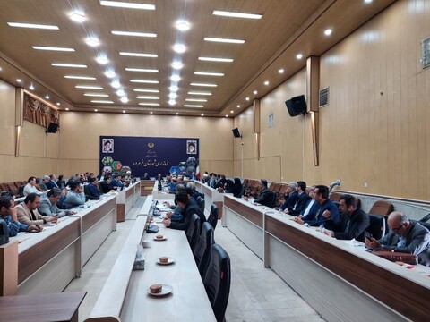 تصاویر/ اولین جلسه شورای اداری شهرستان خرمدره
