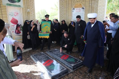 تصاویر/ استقبال از خدام رضوی در شهر انارستان جم