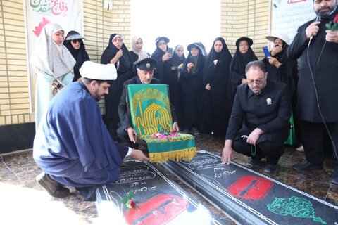 تصاویر/ استقبال از خدام رضوی در شهر انارستان جم