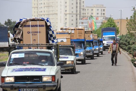 تصاویر/ ۱۵۰ سری کمک‌هزینه‌ی ازدواج به مددجویان زنجانی