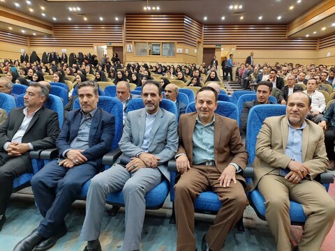 تصاویر/ همایش بزرگ سپاس معلم در شهرستان خرمدره